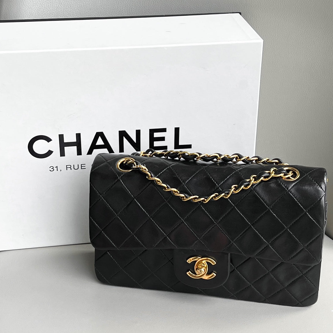 CHANEL CF 23 BLACK