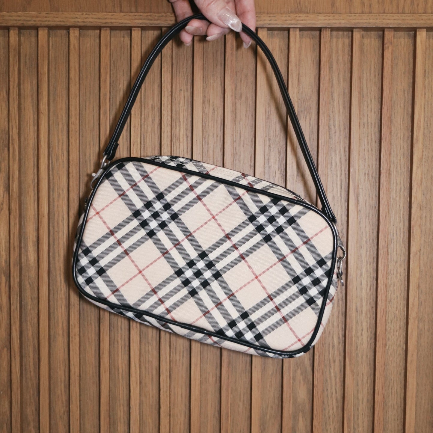 BURBERRY CHECK HANDBAG