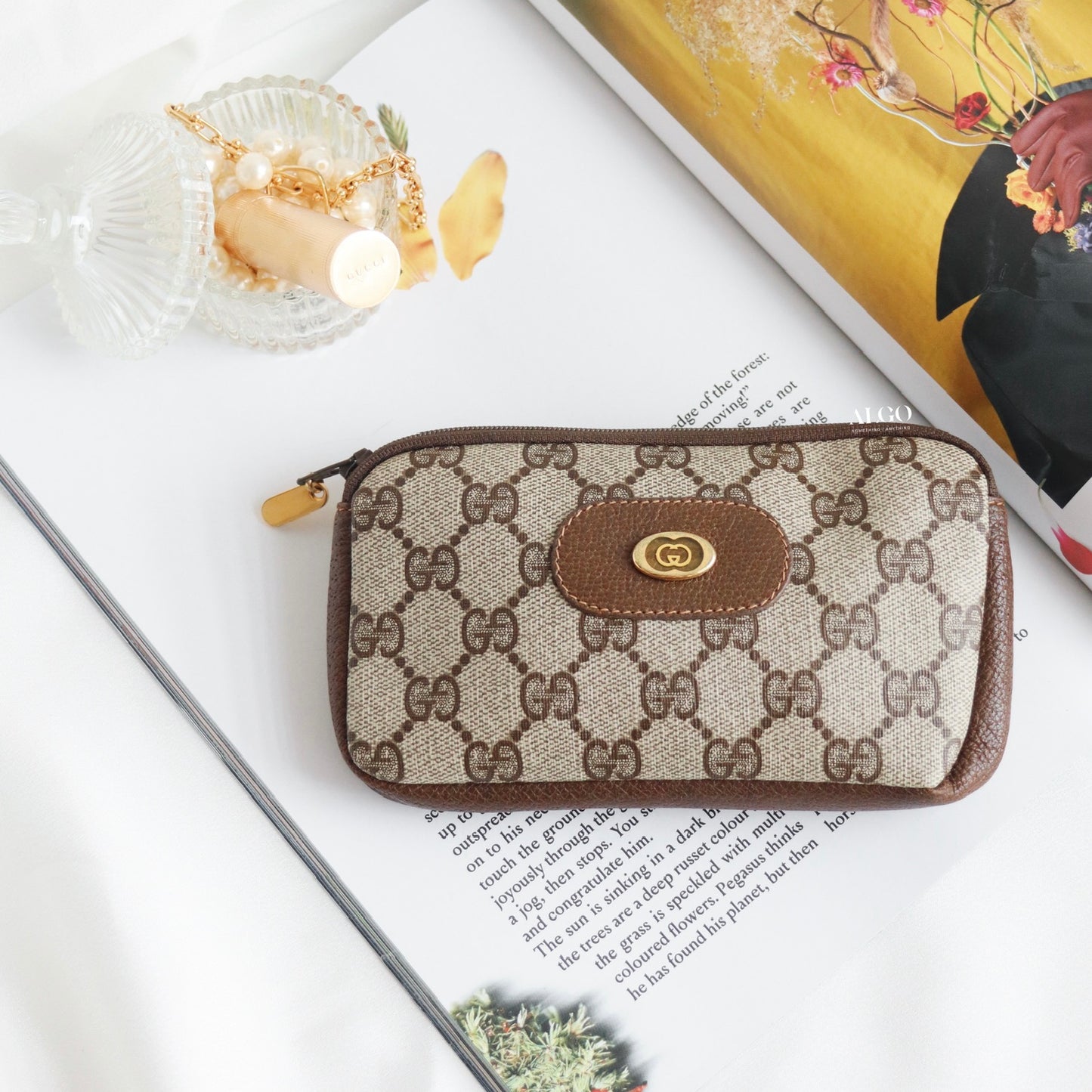 GUCCI VINTAGE MONOGRAM BAG