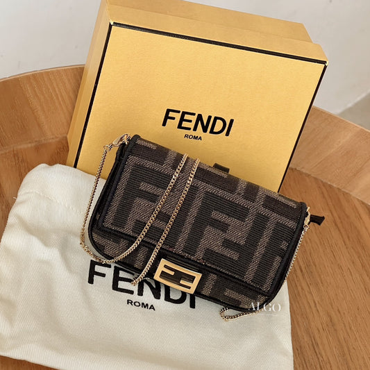 FENDI MONOGRAM MINI CROSSBODY BAG