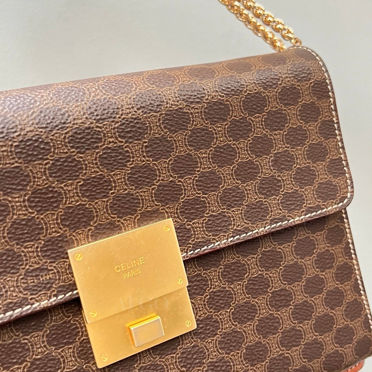 CELINE MONOGRAM CLUTCH PURSE