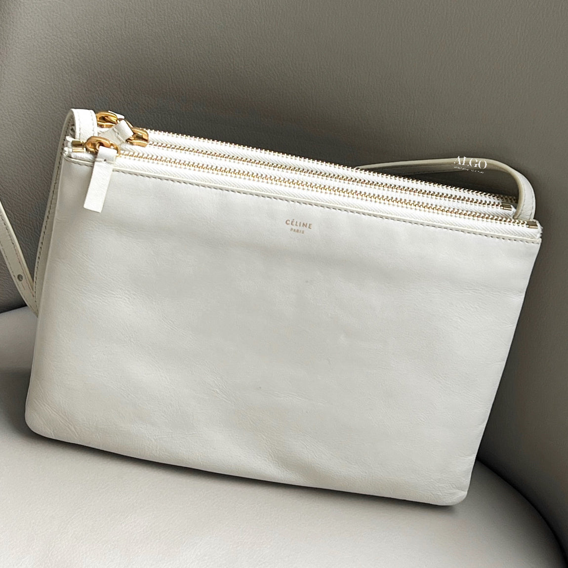 CELINE IVORY LEATHER BAG (PRE-ORDER) 真皮手袋