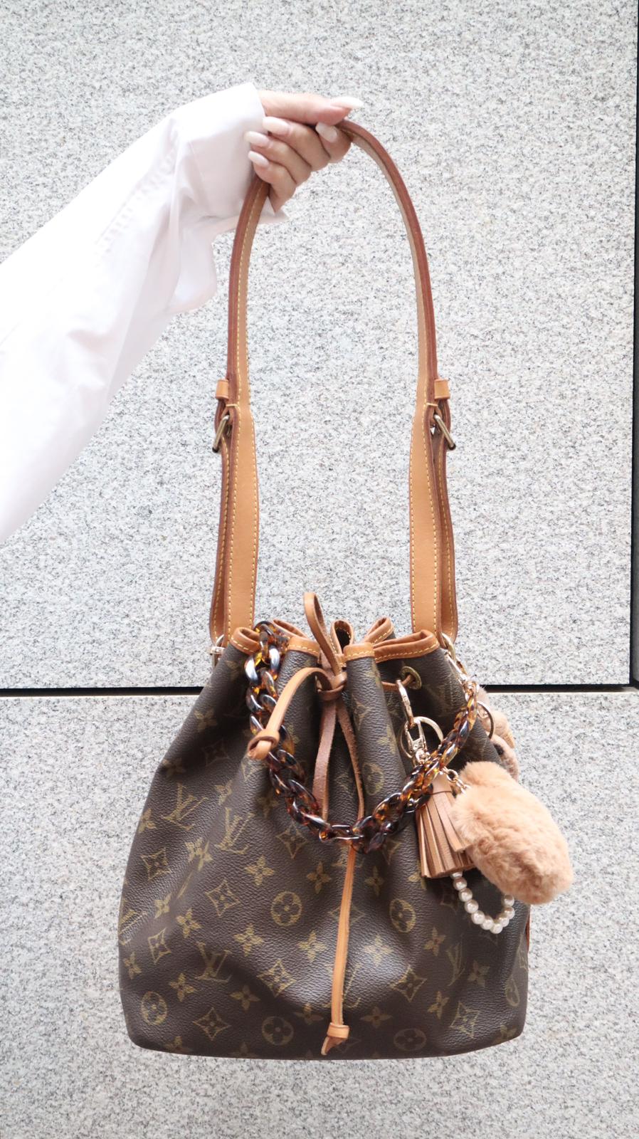 LOUIS VUITTON LV MONOGRAM BUCKET BAG